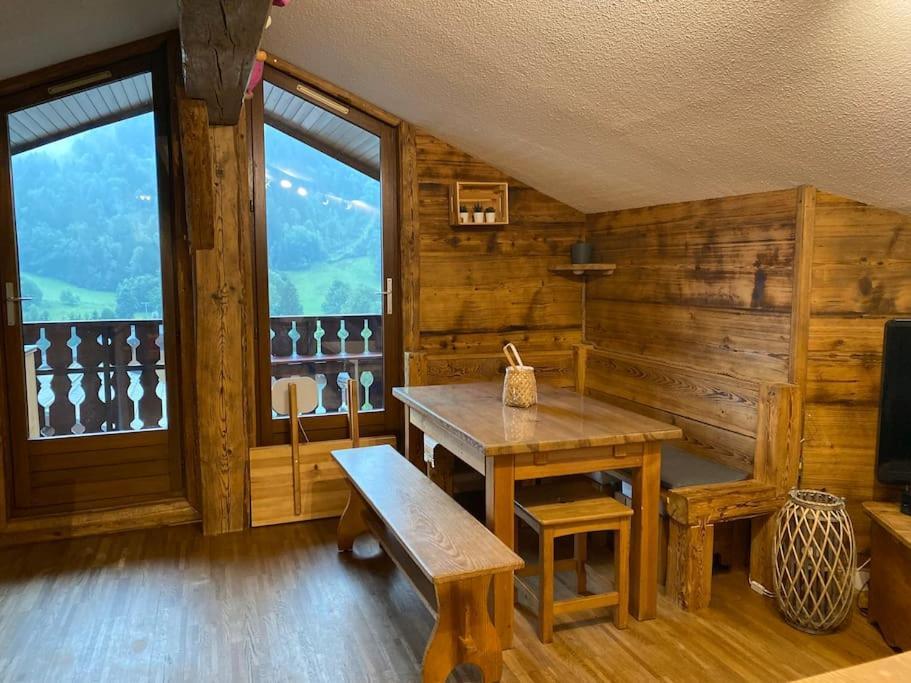 Appartement Cosy Proche Chatel Portes Du Soleil - Linge Inclus อาบงดองซ์ ภายนอก รูปภาพ